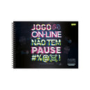 Cuaderno resortes 80 hojas Player 1