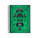 Cuaderno resortes 160 hojas Player 1