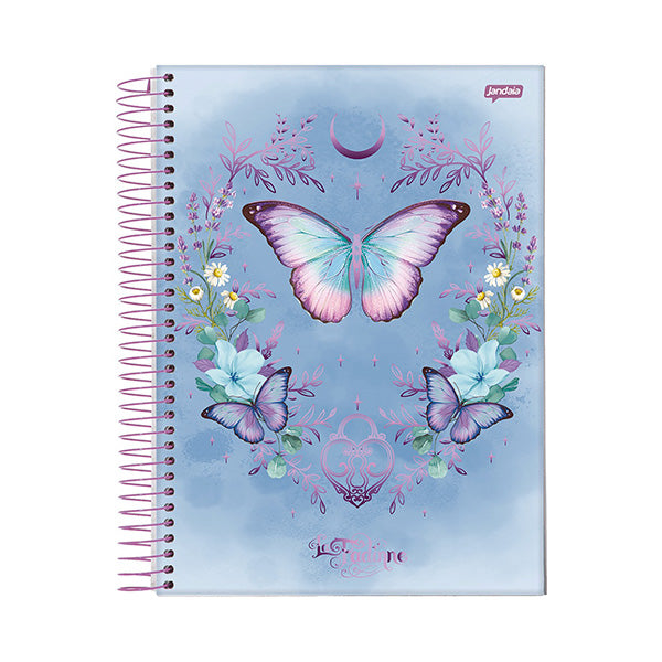 Cuaderno resortes 80 hojas La Fadinne