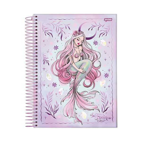 Cuaderno resortes 80 hojas La Fadinne