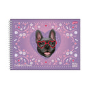 Cuaderno resortes 80 hojas Pet Holic