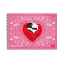 Cuaderno resortes 80 hojas Pet Holic