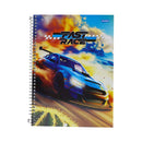 Cuaderno resortes 80 hojas Fast Racer