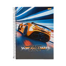 Cuaderno resortes 160 hojas Fast Racer