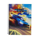 Cuaderno resortes 160 hojas Fast Racer
