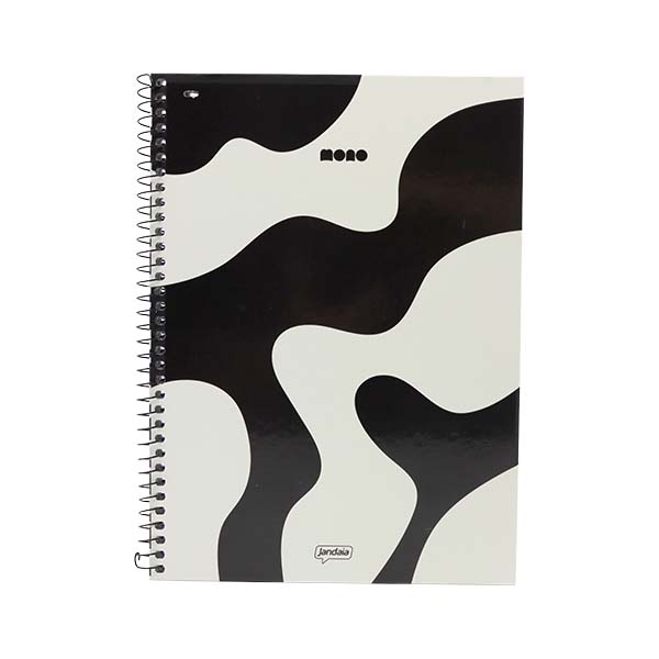 Cuaderno resortes 80 hojas Mono