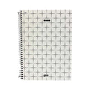 Cuaderno resortes 80 hojas Mono