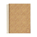 Cuaderno resortes 80 hojas Kraft Gold