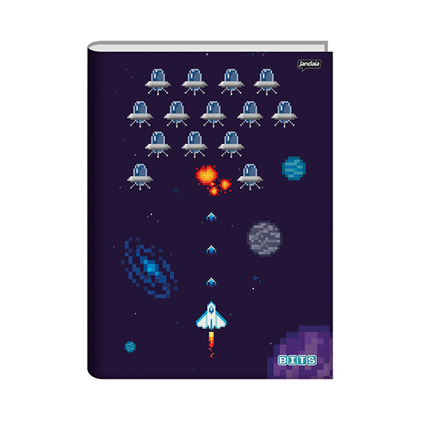 Cuaderno cosido 80 hojas Bits