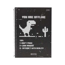 Cuaderno resortes 80 hojas Bits