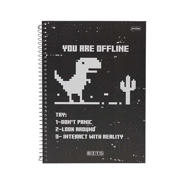 Cuaderno resortes 80 hojas Bits