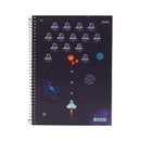Cuaderno resortes 80 hojas Bits