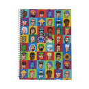 Cuaderno resortes 80 hojas Bits