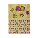 Cuaderno resortes 80 hojas Iconic