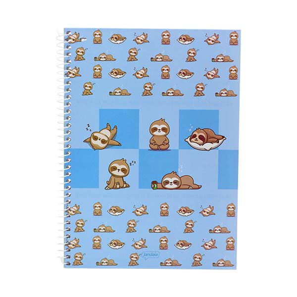 Cuaderno resortes 80 hojas Iconic