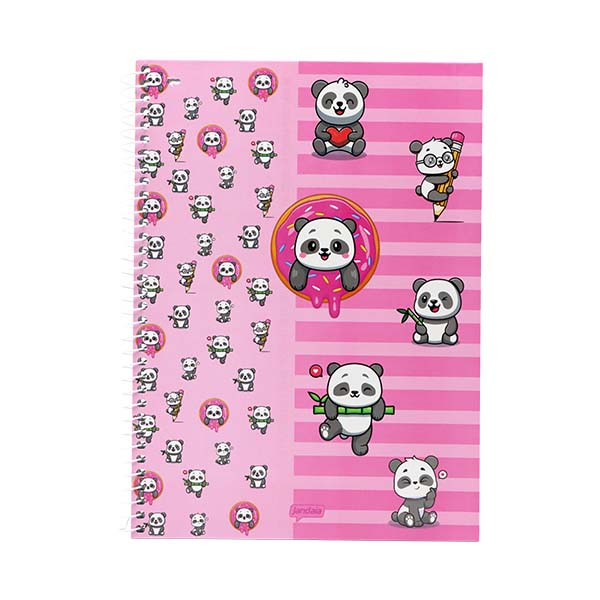 Cuaderno resortes 80 hojas Iconic