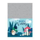 Cuaderno resortes 80 hojas Bloom