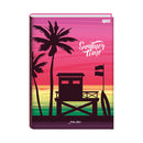 Cuaderno cosido 96 hojas Malibu