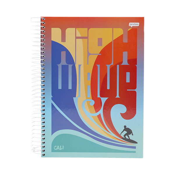 Cuaderno resortes 200 hojas Malibu