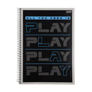 Cuaderno resortes 96 hojas Fleek