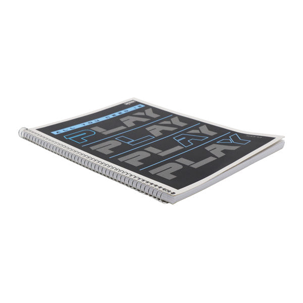 Cuaderno resortes 96 hojas Fleek