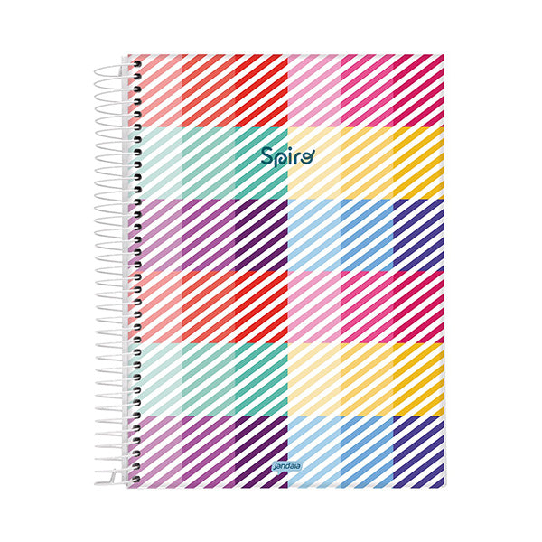Cuaderno resortes 80 hojas Spiro