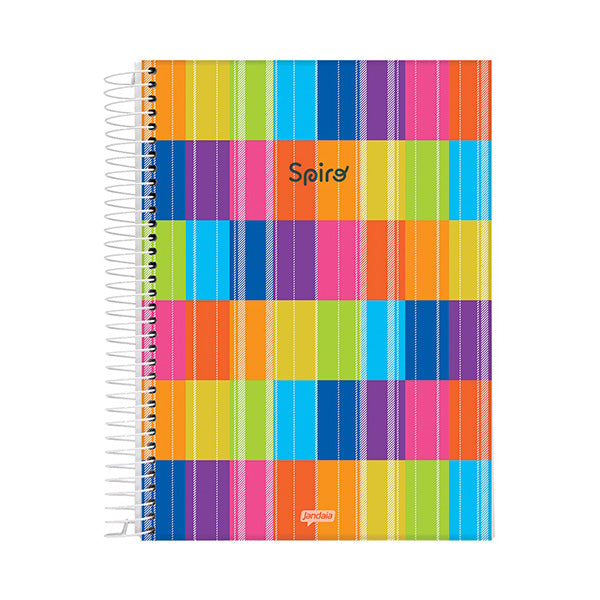 Cuaderno resortes 80 hojas Spiro