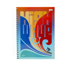 Cuaderno resortes 400 hojas Malibu