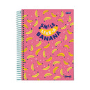 Cuaderno resortes 80 hojas Yummy