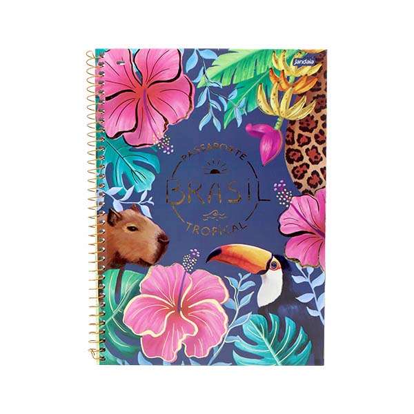 Cuaderno resortes 80 hojas Passaporte