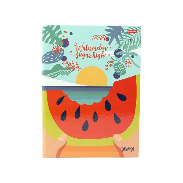 Cuaderno cosido 80 hojas Yummy