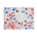 Cuaderno resortes 80 hojas Sea Life