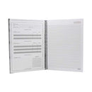 Cuaderno resortes 96 hojas Stomp