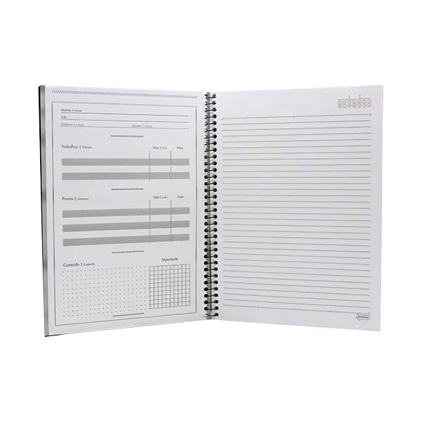 Cuaderno resortes 96 hojas Stomp