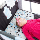 Cuna portátil azul Cosco