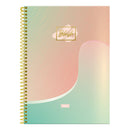 Cuadernos resorte tapa dura blush 80 hojas Foroni.