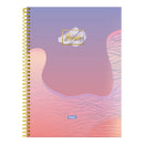 Cuadernos resorte tapa dura blush 80 hojas Foroni.