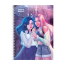 Cuaderno resorte tapa dura amigas 160 hojas Foroni