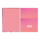 Cuaderno resorte tapa dura amigas 160 hojas Foroni