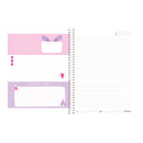 Cuaderno resorte tapa dura amigas 160 hojas Foroni