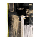 Cuaderno tapa dura Urban 80 hojas.
