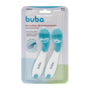 Set 2 cucharas termosensibles azul Buba