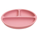 Plato de silicona con ventosa rosa Buba