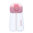 Botella con boquilla rosa 11oz Buba