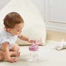 Botella con boquilla rosa 11oz Buba