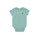 Mameluco manga corta turquesa Milon