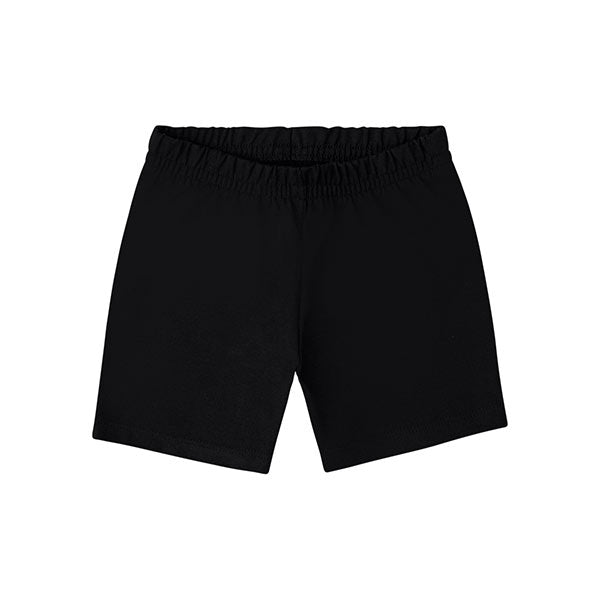 Short liso negro para niña Kyly