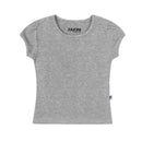 Blusa manga corta gris Everyday