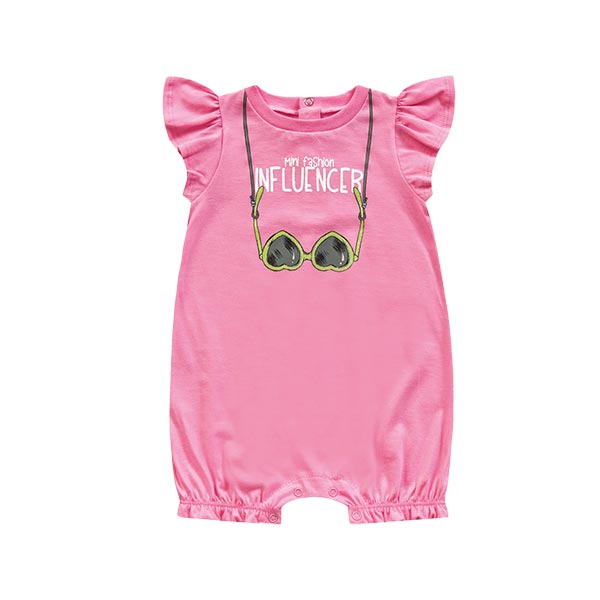 Mameluco rosa Fakini Baby