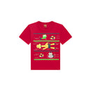 Camisa manga corta roja  Kyly